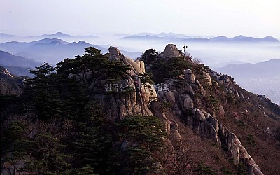 도봉산의 봄