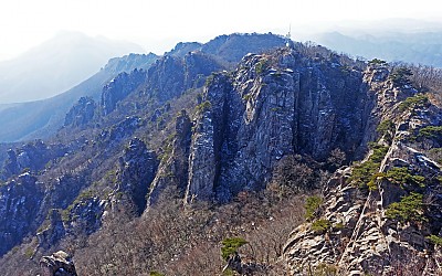 대둔산의 겨울