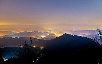 대둔산야경