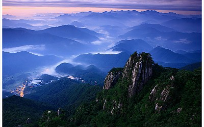 대둔산에서.