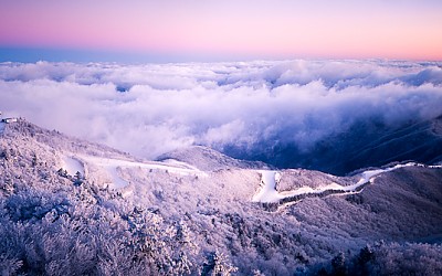 설천의 겨울
