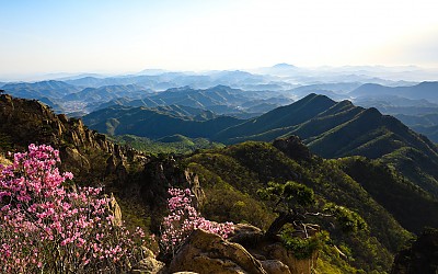대둔산 아침