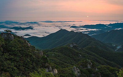 대둔산 일출