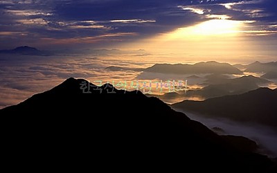 대둔산의 서광