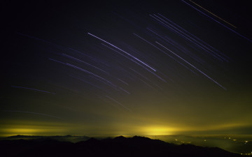 덕유 중봉의 별