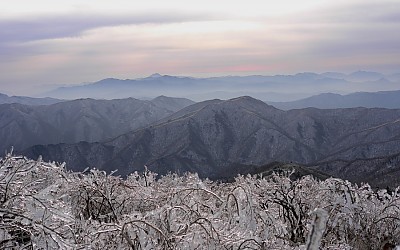 덕유산 수정얼름