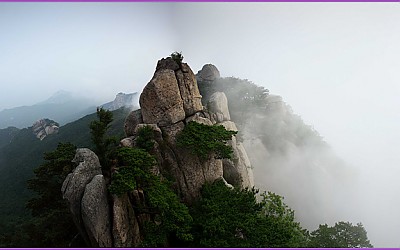 새벽 도봉산에서