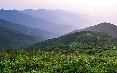 만복대 아침