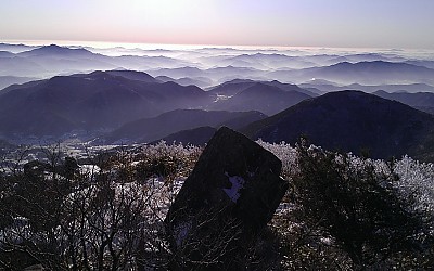무등산에서 1월 7일