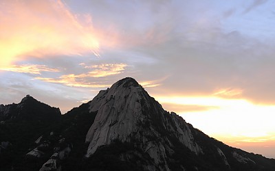 북한산.
