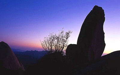 북한산.