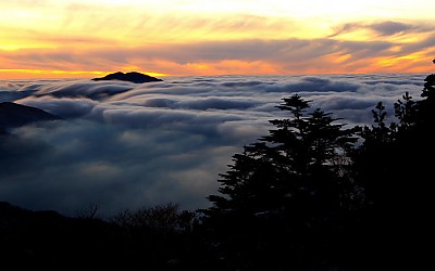 지리산의 미 冬