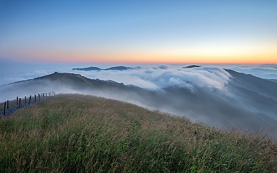 소백산 여명