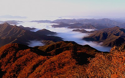 운장산 만추