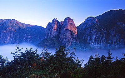 주왕산