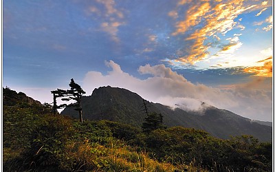 지리산 중봉의 여름