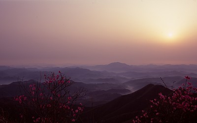 대둔산 일출