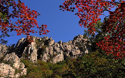 천불동 계곡.