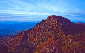 바다가 보이는 천왕봉