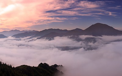 지리산 운해(파노라마)
