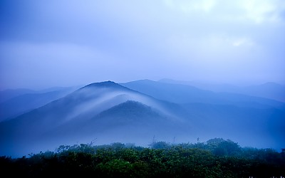 함백산야경
