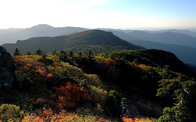촛대봉의 가을