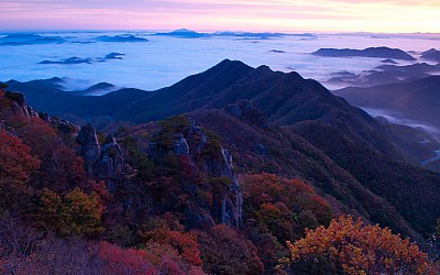 대둔산의 가을 !