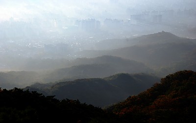 산과 도시