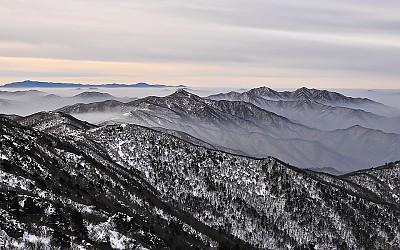 덕유산설경