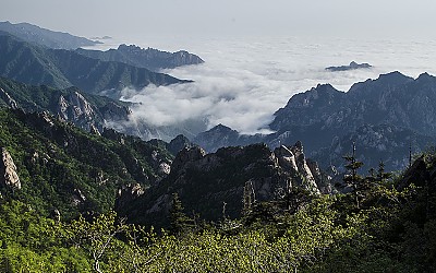 설악산 다녀온 흔적.
