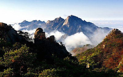 도봉산의 가을
