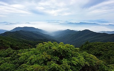 지리산의 늦여름