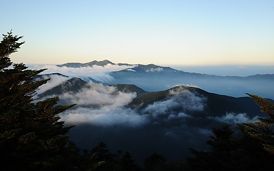 반야봉의 운해