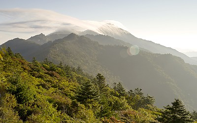 지리산 촛대봉
