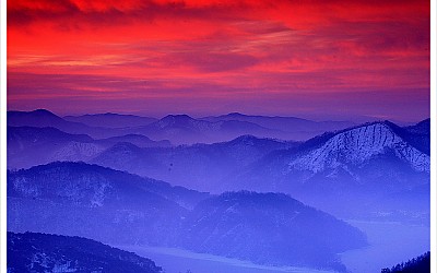 오봉산국사봉에서.