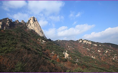 늦가을  도봉
