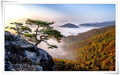 마이산의추색