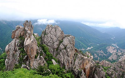 월출산의 겨울2