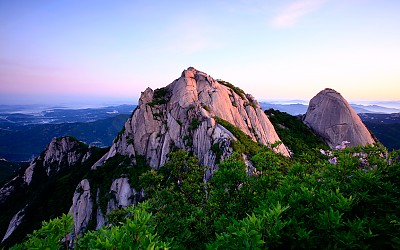 북한산 봄