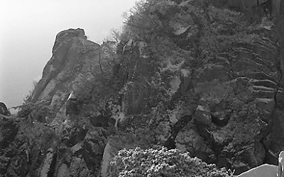 도봉산의 겨울