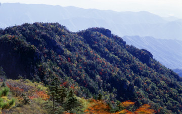 중봉에서 바라본 써리봉