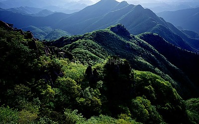 신록의 대둔산