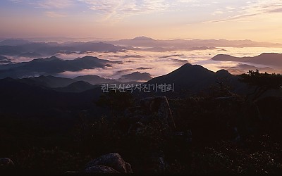 대둔산 운해