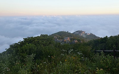        덕유산에서