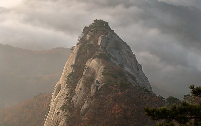 용암봉의 운해