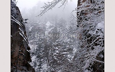 천불동의 빙화