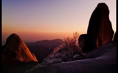 삼각산의 겨울(디카).