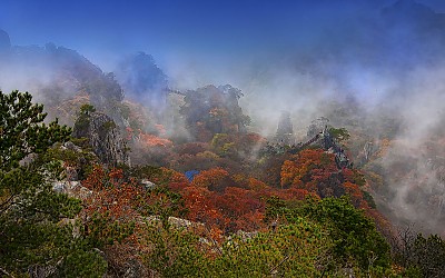 대둔산에서 황산을 보다~