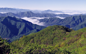 운장산의 아침~~