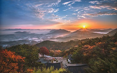 장령산 만추